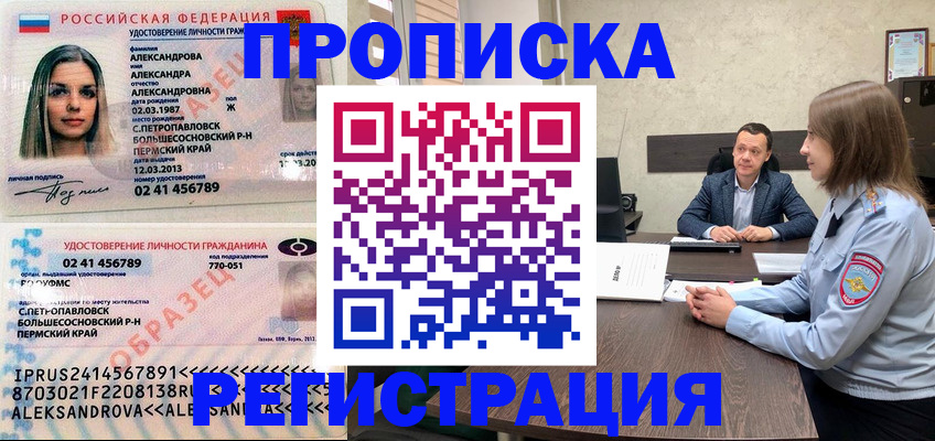 прописка штамп в Елизово